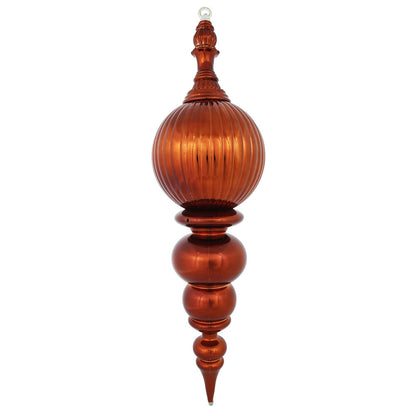 Vickerman 28" Copper Shiny Finial Ornament