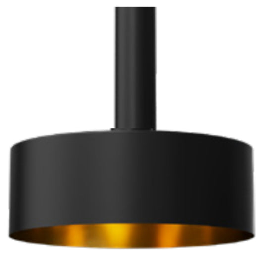 Westgate Cmc2 14In Pan Shade, Black/Gold, Commercial Indoor Lighting, Black+Golden Finish