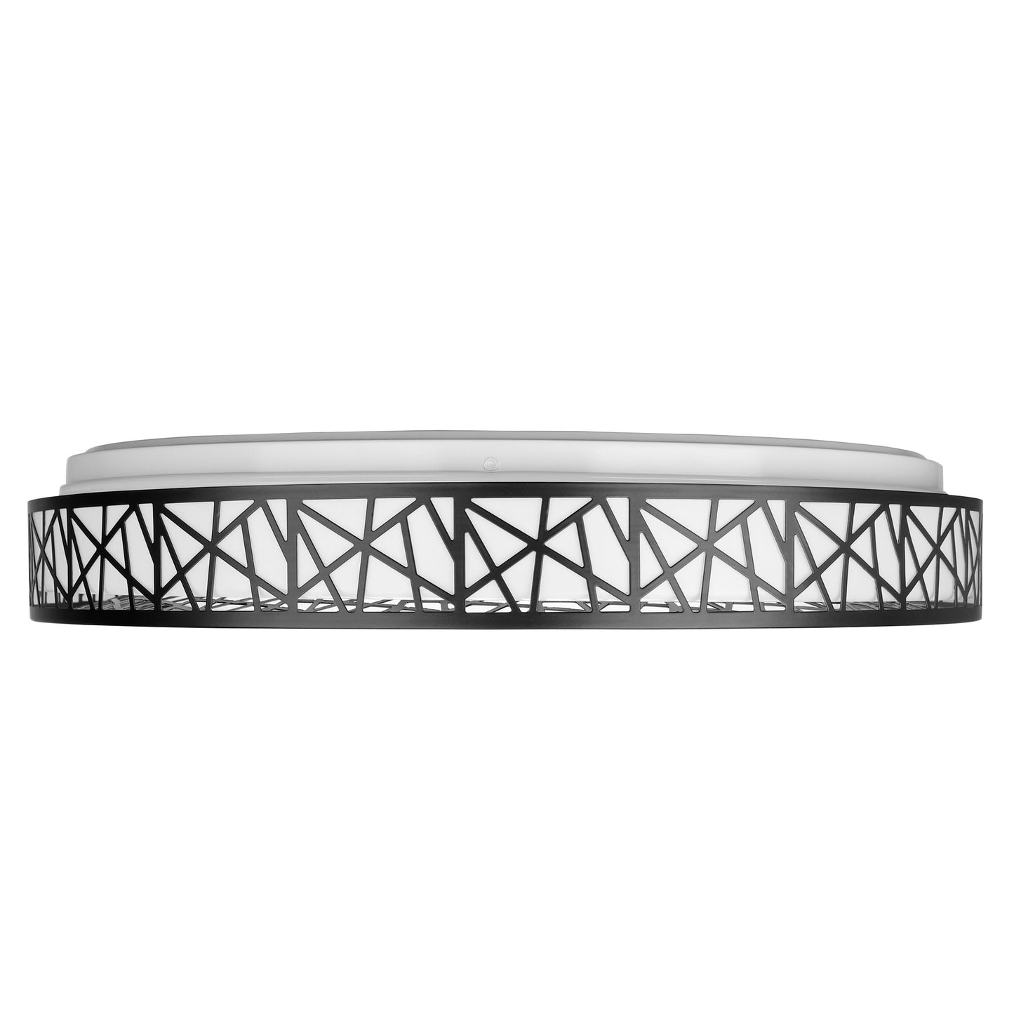 ASD Lighting LED Flushmount Loft 18" 35W 120V CCT Selectable 2700/3000/3500/4000/5000K Dimmable Black ETL