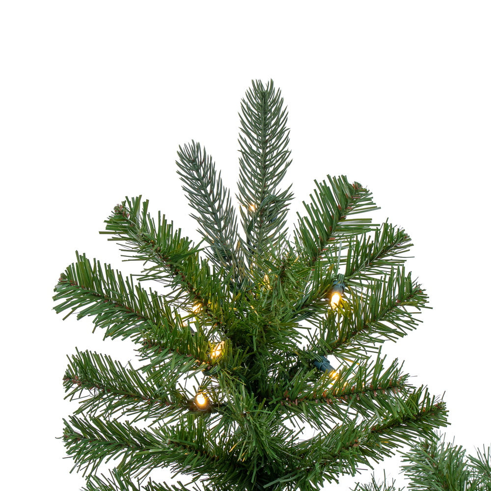 Vickerman 5.5' Carolina Pencil Spruce Artificial Christmas Tree Warm White Dura-Lit® LED Lights