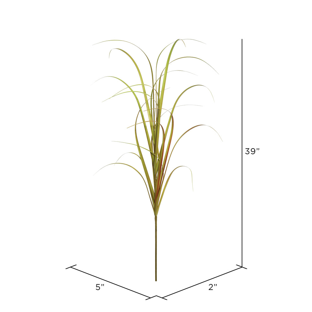 Vickerman 39" PVC Artificial Mixed Brown Grass Spray. Includes 6 sprays per pack.