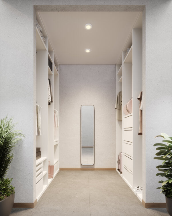 DALS Lighting Prime Round 5CCT Plastic Flush Mount