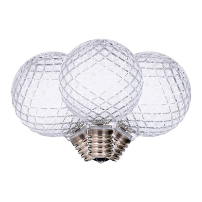 Vickerman G50 LED Warm Replacement Bulb package of 25