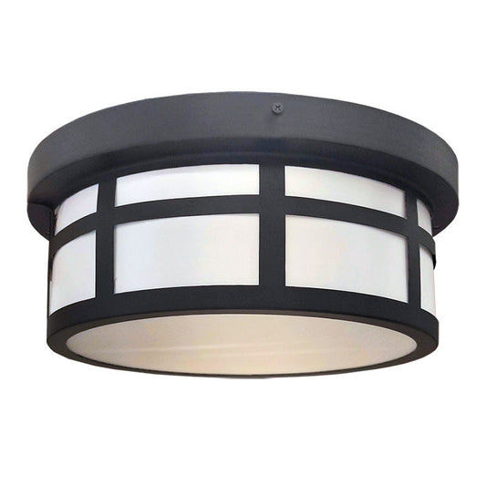 Westgate 12In Outdoor/Indoor Ceiling Light 25W 3Cct TRIAC And 102-277V 0-10V, Orb Finish Outdoor Lighting, 25W, 1920 Lumens, 30K/40K/50K, Dark Orb Finish, TRIAC Dimming+0-10V