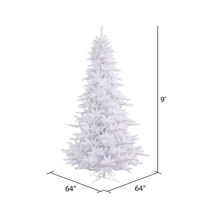 Vickerman 9' White Fir Artificial Christmas Tree Unlit