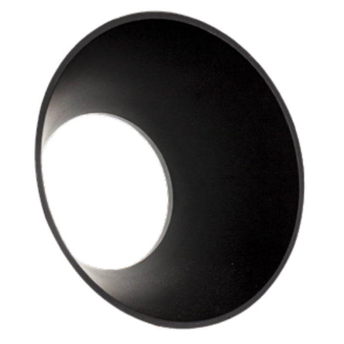 Westgate Lrd Series 4In Round Color Trim - Black, Residential Lighting, Black Finish