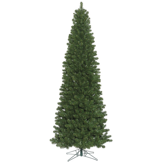 Vickerman 9.5' Oregon Fir Slim Artificial Christmas Tree Unlit