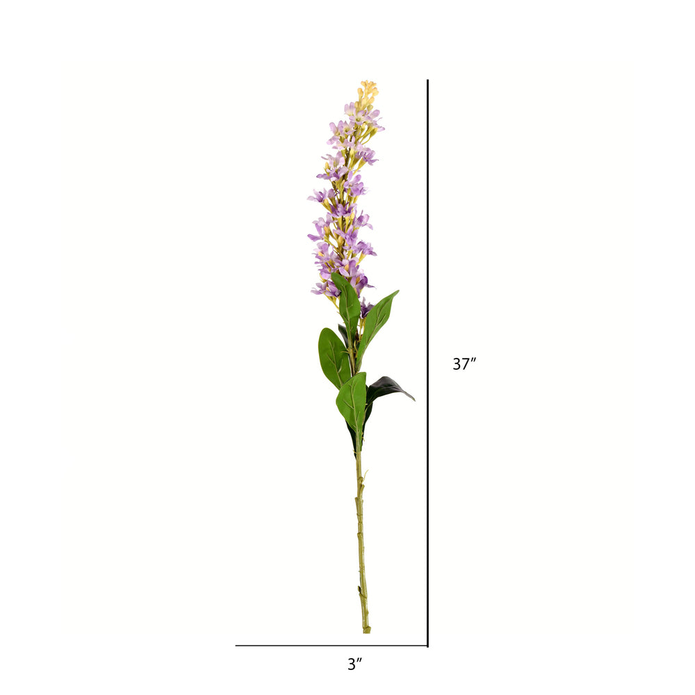 Vickerman 37" Artificial Purple Hyacinth Stem Set of 3