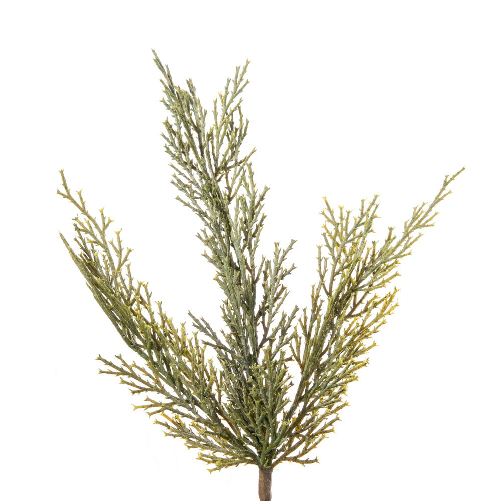 Vickerman 34" Artificial Green Cedar Sapling Potted.