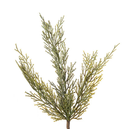 Vickerman 34" Artificial Green Cedar Sapling Potted.