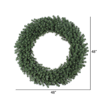 Vickerman 48" Douglas Fir Artificial Christmas Wreath Unlit