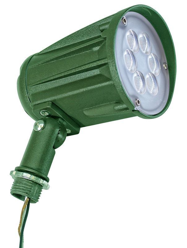 Westgate LED Bullet Flood Lights, 120-277V, Outdoor Lighting, 15W, 1530 Lumens, 3000K, Dark Bronze Finish