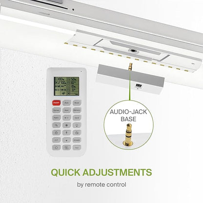 ASD Lighting Microwave motion sensor audio-jack dim 0-10V RC White