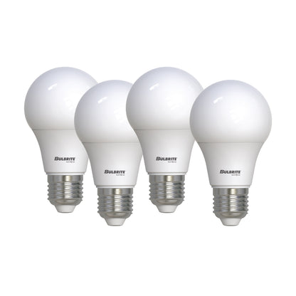 Bulbrite 774253 9W LED A19 60W EQUIV PREFERRED DIMMABLE 2700K E26 120V - 4PK