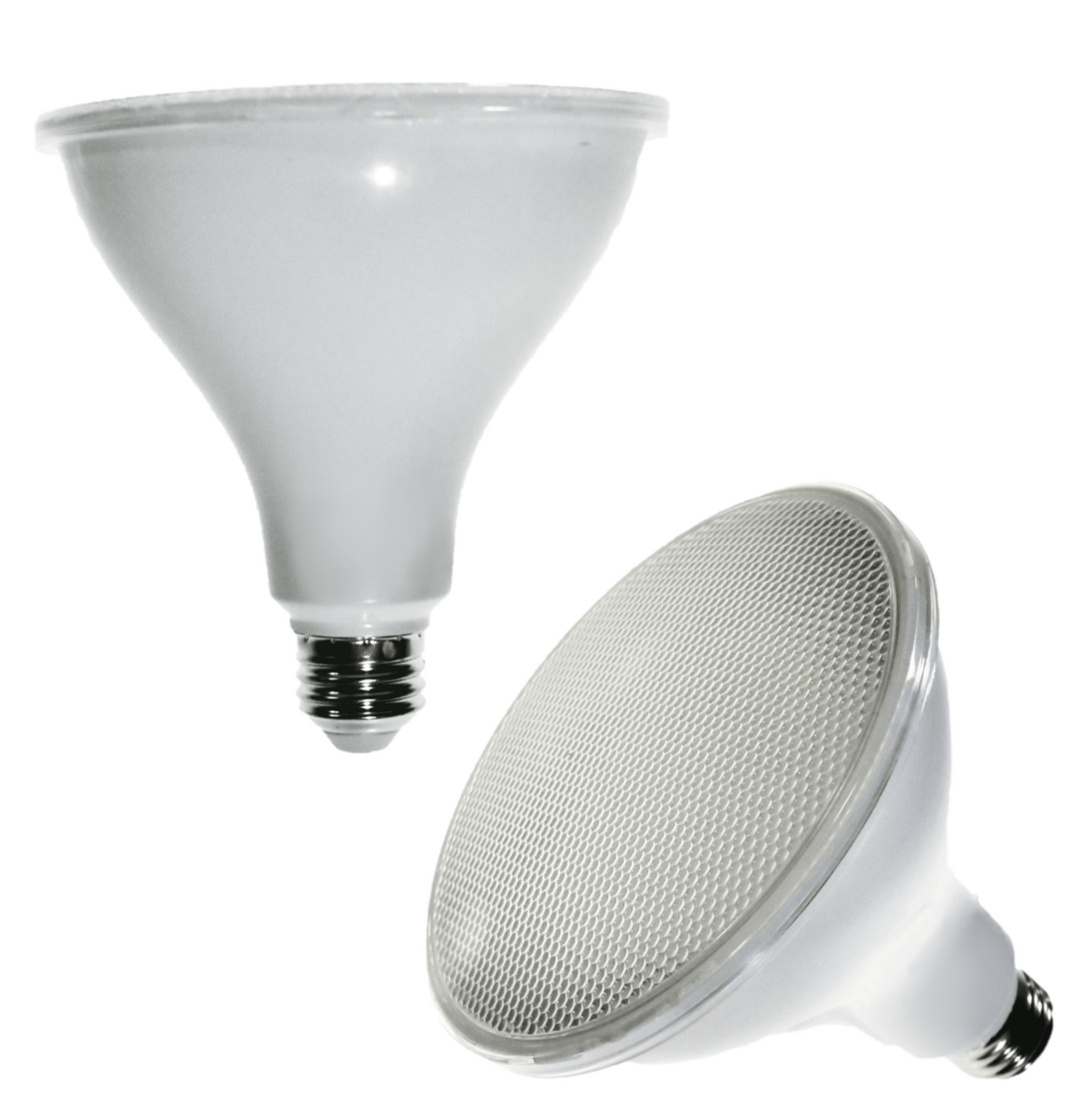 Damar PAR38 LED Flood Light Bulb 23W E26 Medium Base 5000K Bright White Ideal for Track & Recessed Spot Light Bulbs 120V 2650 Lumens 40° Beam Angle Dimmable White Finish Pack of 2