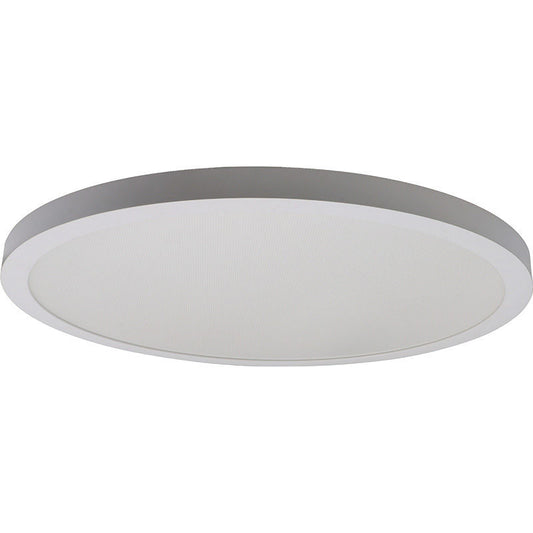 Westgate 22In 45W 3150 Lumens Flush-Mount 5Cct, Cr90, 120V, Ugr<19, Residential Lighting, 45W, 3150 Lumens, 27K/30K/35K/40K/50K, White Finish, TRIAC
