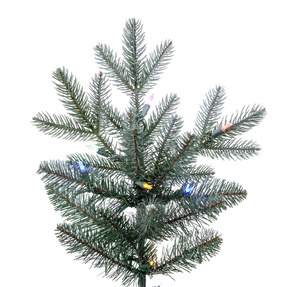 Vickerman 6.5' x 58" Imperial Blue Spruce Artificial Christmas Tree LED Color Changing Mini Lights