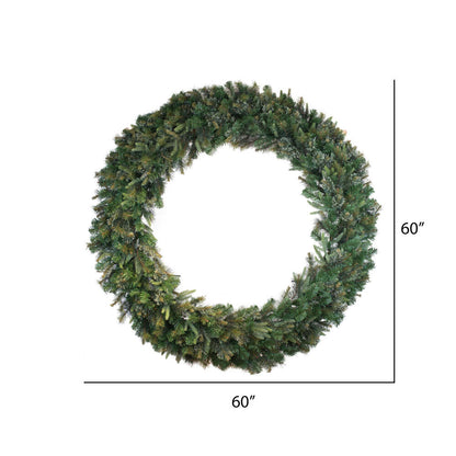 Vickerman 60" Cashmere Artificial Christmas Wreath Unlit