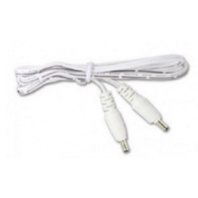 Westgate Under Cabinet Light Connector Cable 10Ft Long Both Side Male , White, Undercabinet Lighting