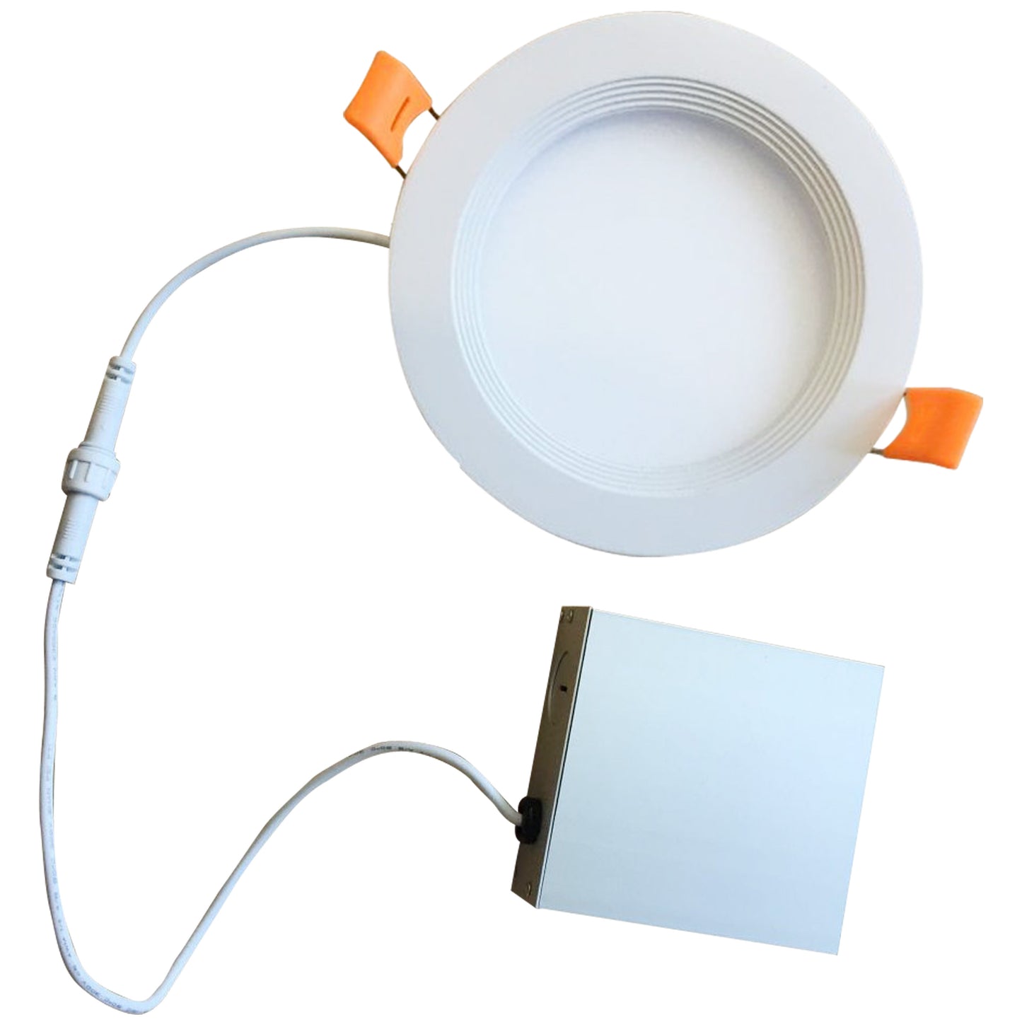 Bulbrite 14 Watt 6" Round Integrated LED Recessed Downlight with Metal JBOX, 4000K Cool White Light, 1100 Lumens