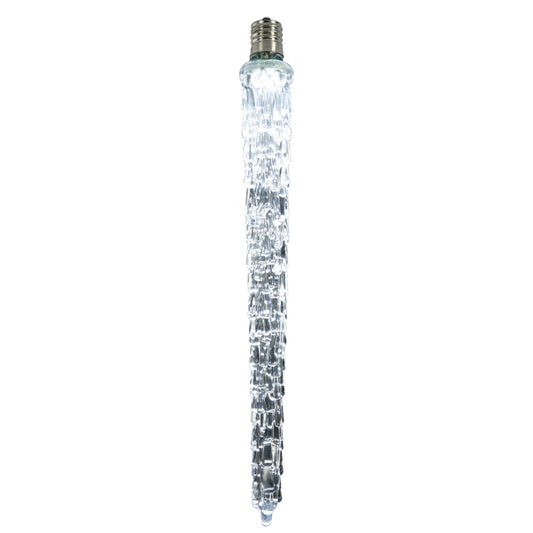 Vickerman 9" LED Cool White C7 Icicle Replacement Bulb