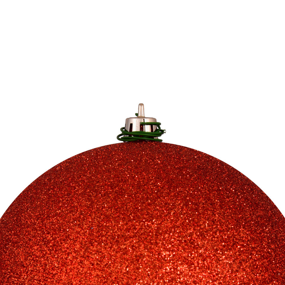 Vickerman 12" Bittersweet Glitter Ball Ornament