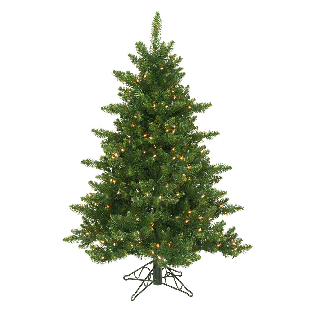 Vickerman 4.5' Camdon Fir Artificial Christmas Tree Warm White Dura-lit LED Lights