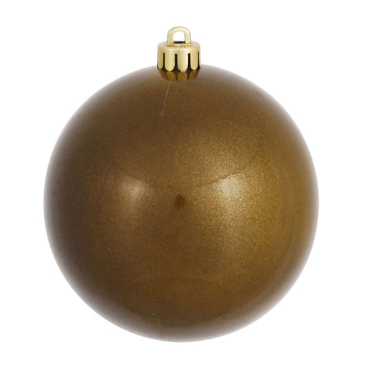 Vickerman 4" Olive Candy Ball Ornament 6 per Bag