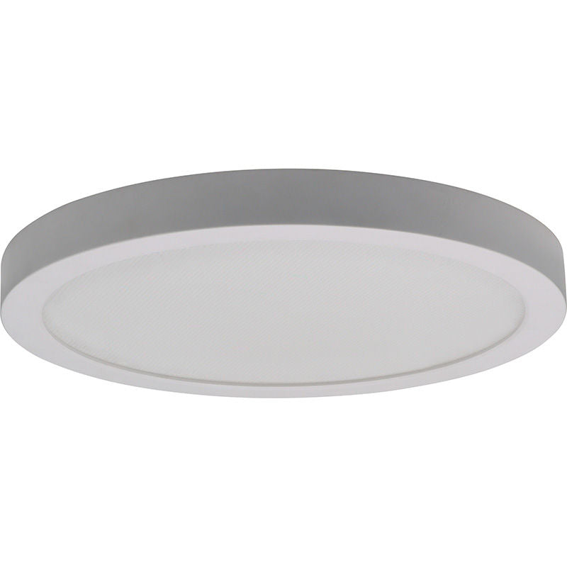 Westgate 12In 22W 1540 Lumens Flush-Mount 5Cct, Cr90, 120V, Ugr<19, Residential Lighting, 22W, 1540 Lumens, 27K/30K/35K/40K/50K, White Finish, TRIAC
