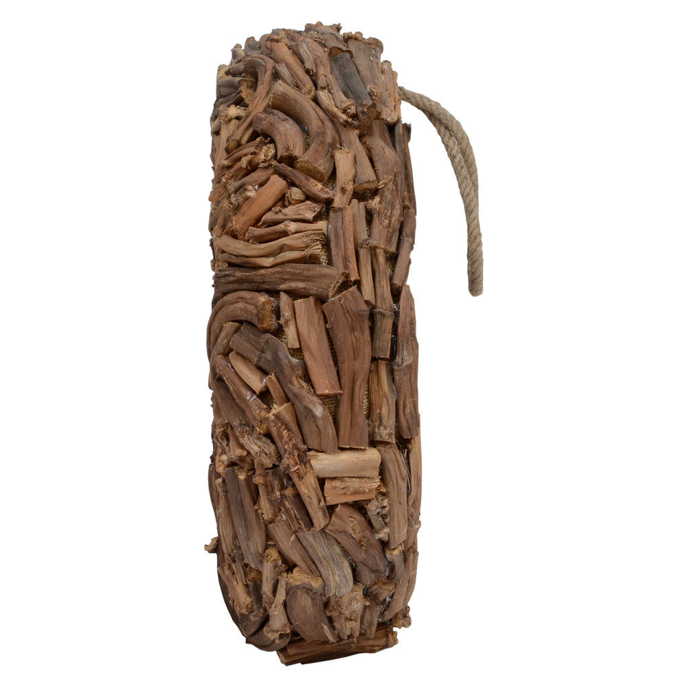 Vickerman 25" Natural Banana Stick Cut Wreath Dried