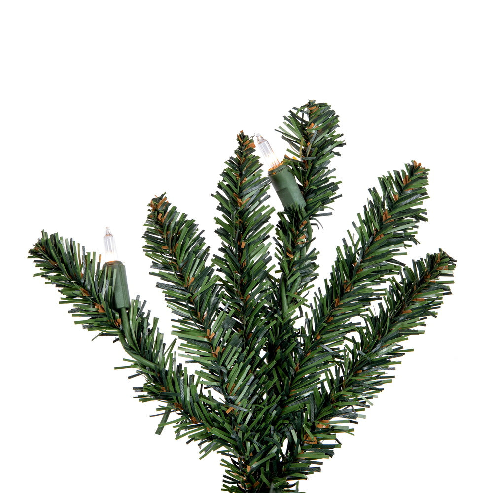 Vickerman 24" Anoka Pine Artificial Christmas Tree Clear Dura-lit Lights