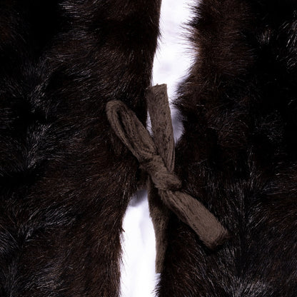 Vickerman 60" Cocoa Mink Faux Fur Tree Skirt