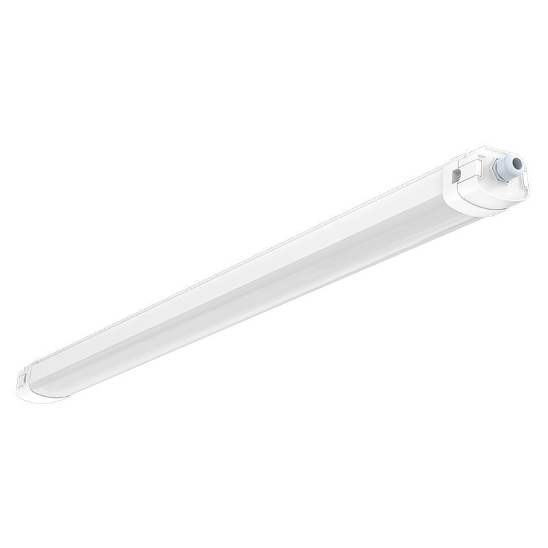 Westgate 4Ft Tri-Proof Vapor-Tight Linkable High-Lum. Select 36/28/20W 30/40/50K 0-10V, Industrial Lighting, 20W/28W/36W, 130 Lumens/W, 30K/40K/50K, White Finish, 0~10V Dimming