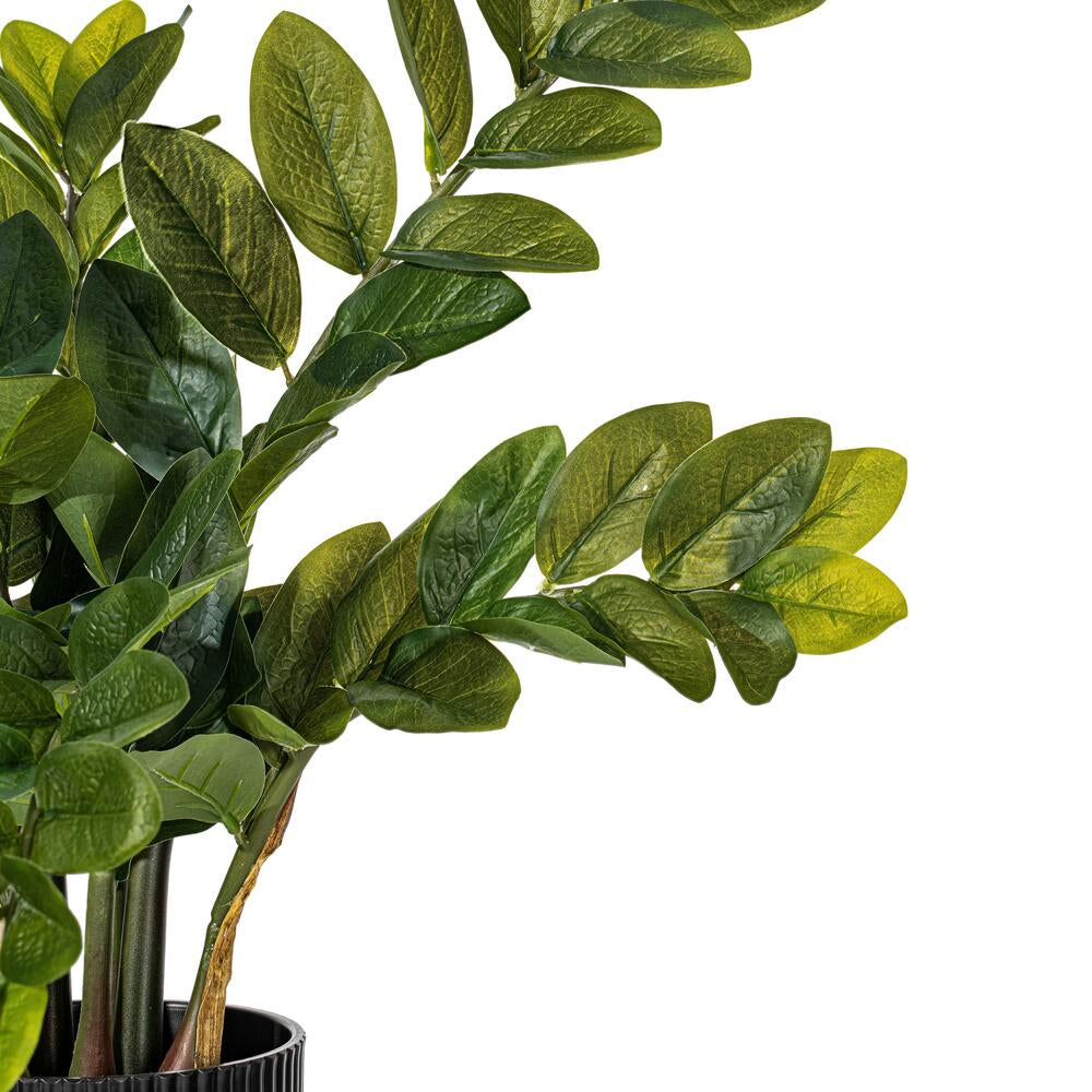 Vickerman 28" Potted Green Zamifolia Artificial Bush.