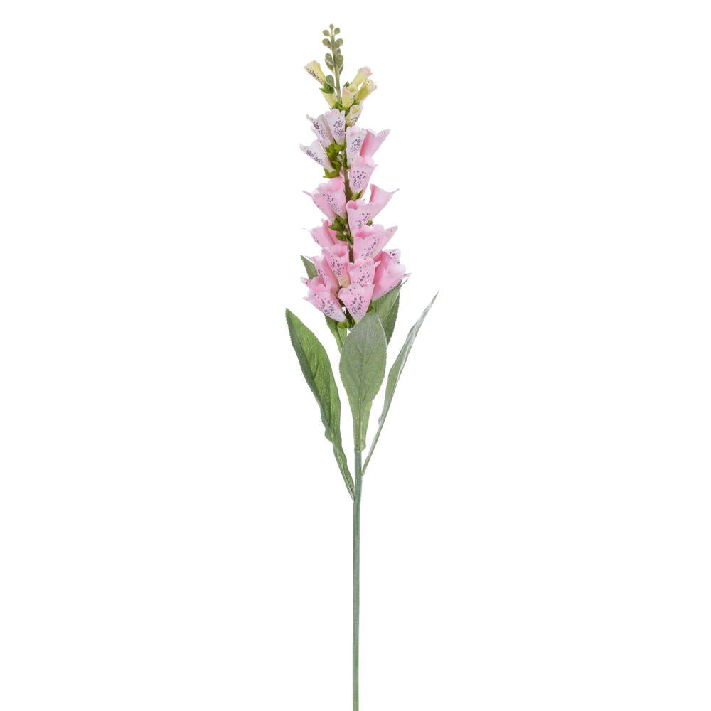 Vickerman 36" Artificial Pink Foxglove Stem