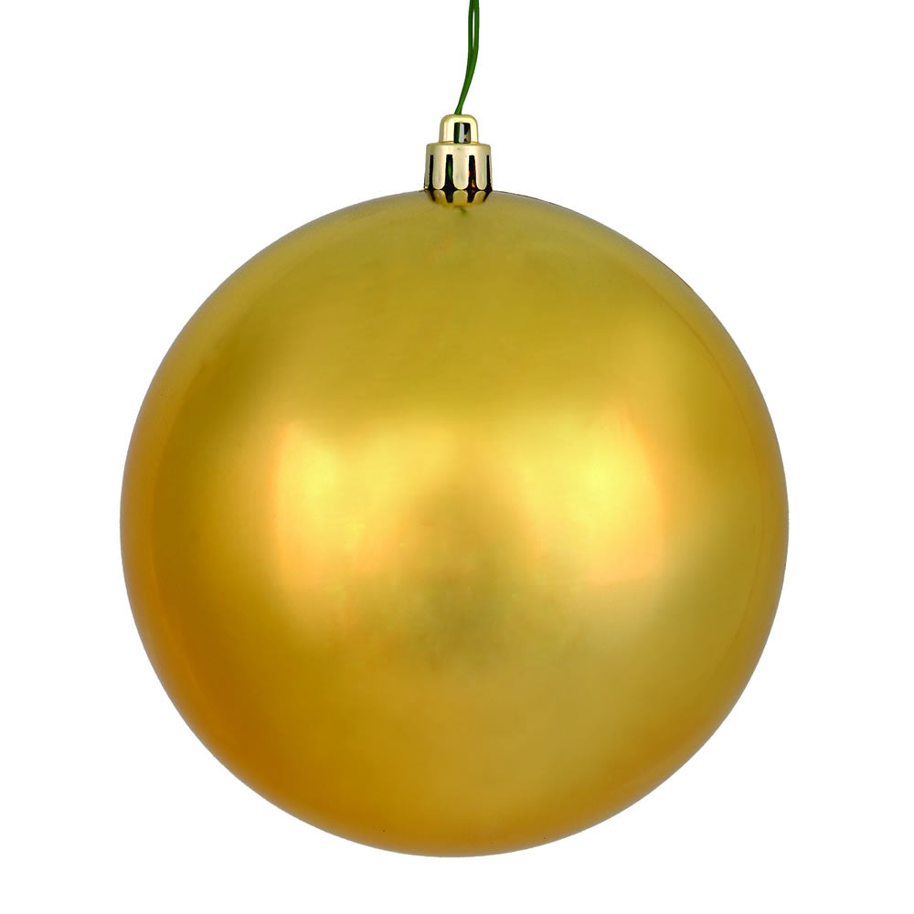 Vickerman 10" Copper/Gold Shiny Ball UV Drilled 1 per Bag