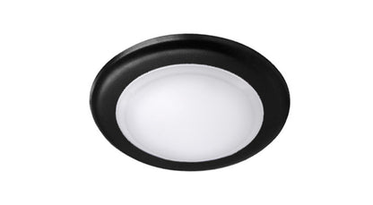 ASD Lighting LED Disk Light 6inch 15W 120V Triac 2700/3000/3500/4000/5000K Black UL