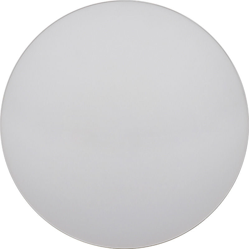 Westgate 14In Round Edgeless Flush Mount 30W 2100 Lumens 5Cct Cr90 TRIAC Dim, Commercial Indoor Lighting, 30W, 2100 Lumens, 27K/30K/35K/40K/50K, White Finish, TRIAC