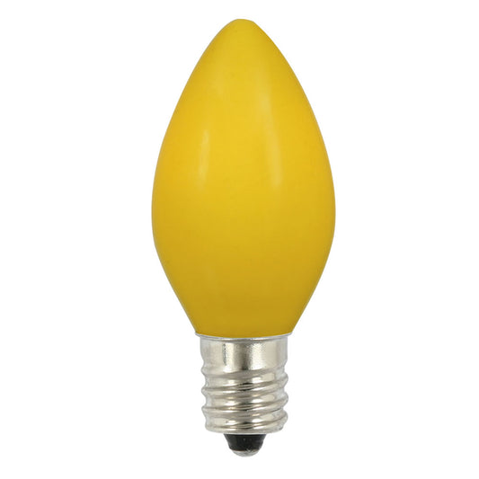 Vickerman C7 Ceramic Yellow Replacment Bulb 130 Volt 5 Watt UL box of 25