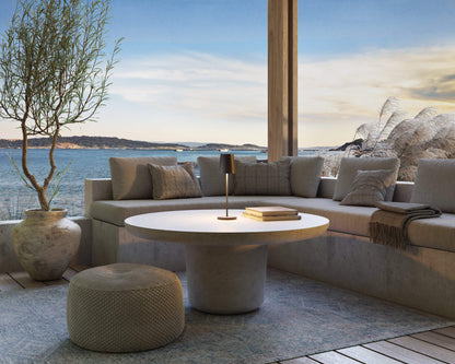 Dals Lighting Glam Rechargeable Table Lamp, 2W 5V, 2200K,2700K,3000K CCT Selectable, 220Lumens