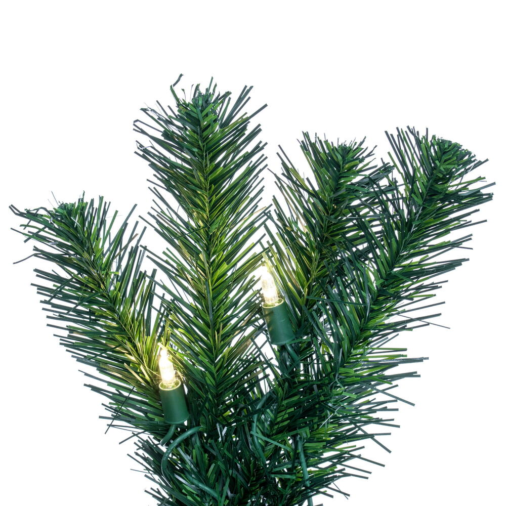 Vickerman 9' Douglas Fir Artificial Christmas Garland Warm White LED Lights