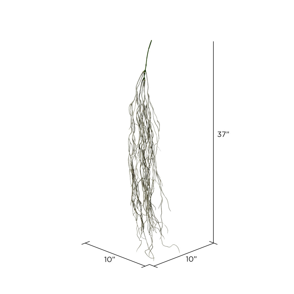 Vickerman 37" Artificial Gray Trailing Succulent Bush Pack of 2