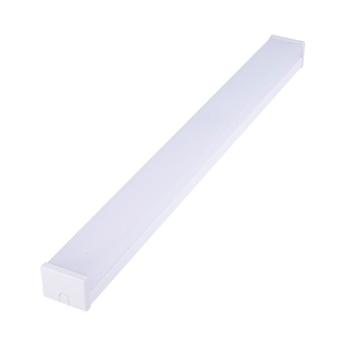 Euri Lighting ERW4-50W203sw Commercial LED 25/38/50 Watt 4 ft. Linear Wrap Light 3 Color and 3 Wattage Selectable Dimmable