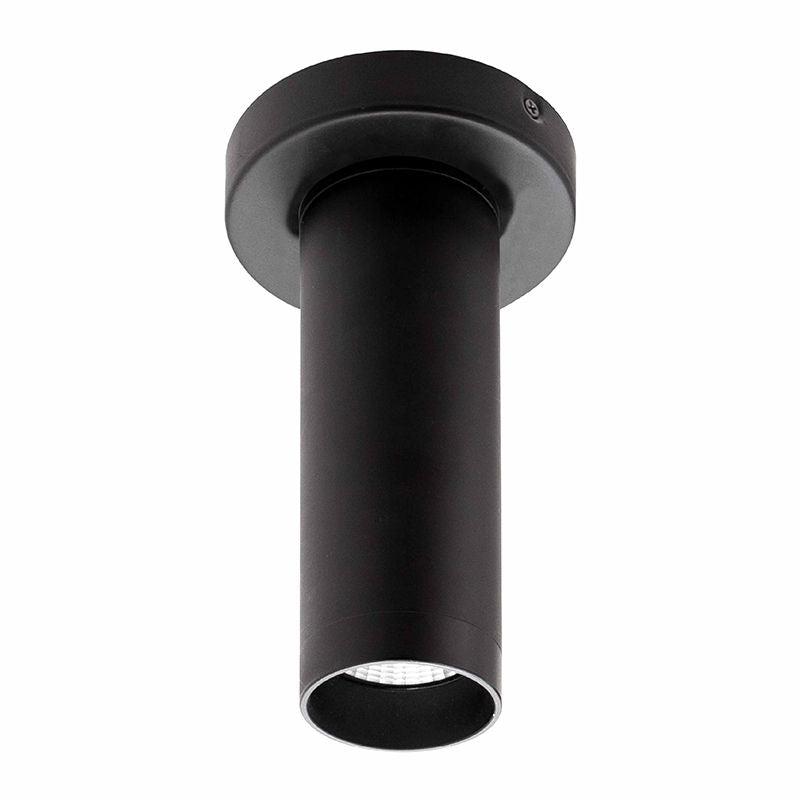 Westgate 2" Ceiling Mount Cylinder, 9W, 3/4/5K, TRIAC Dimming, Black, C & F Lenses Incl, Outdoor Lighting, 6W, 450 Lumens, 30K/40K/50K, Black Finish, TRIAC