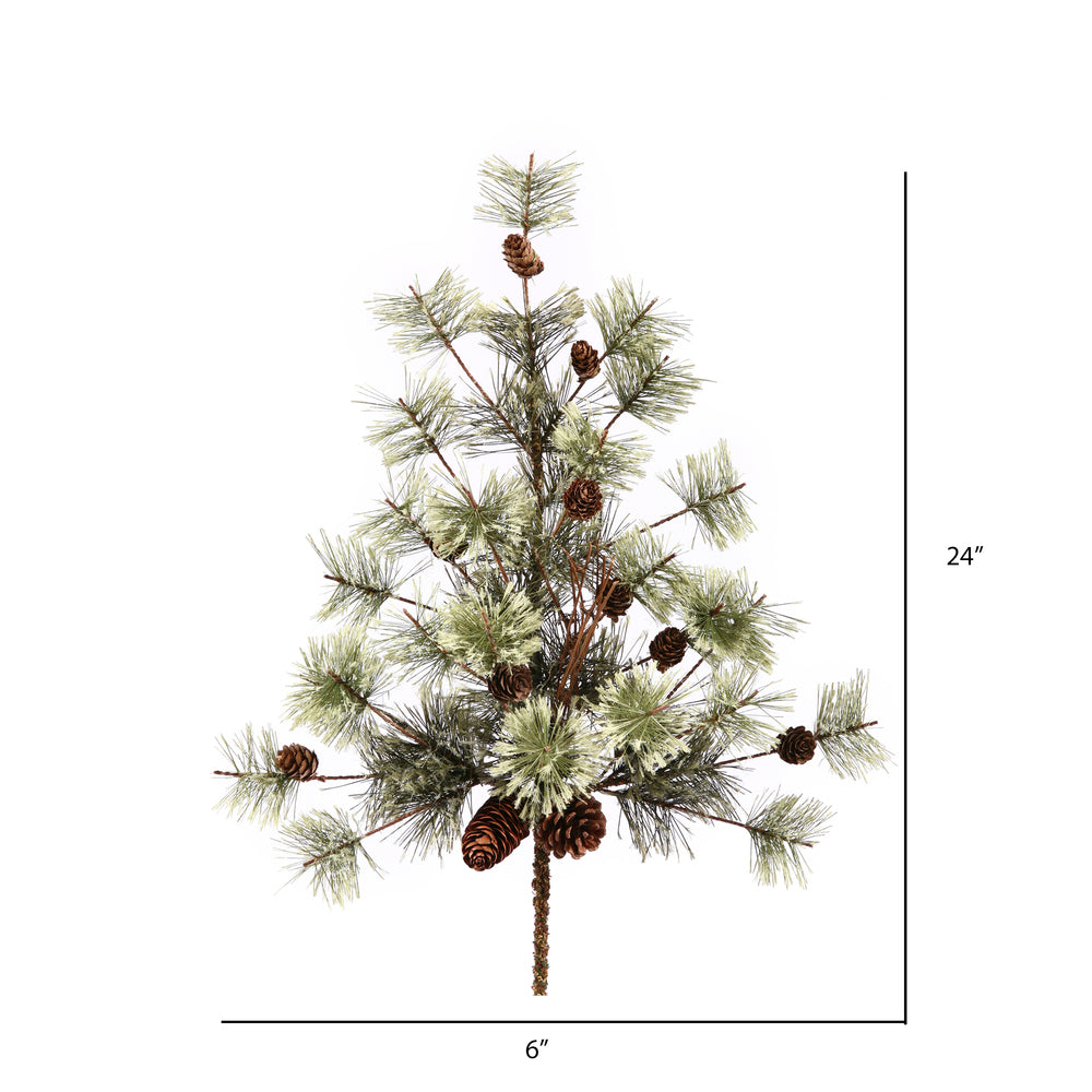 Vickerman 24" Dakota Artificial Christmas Spray