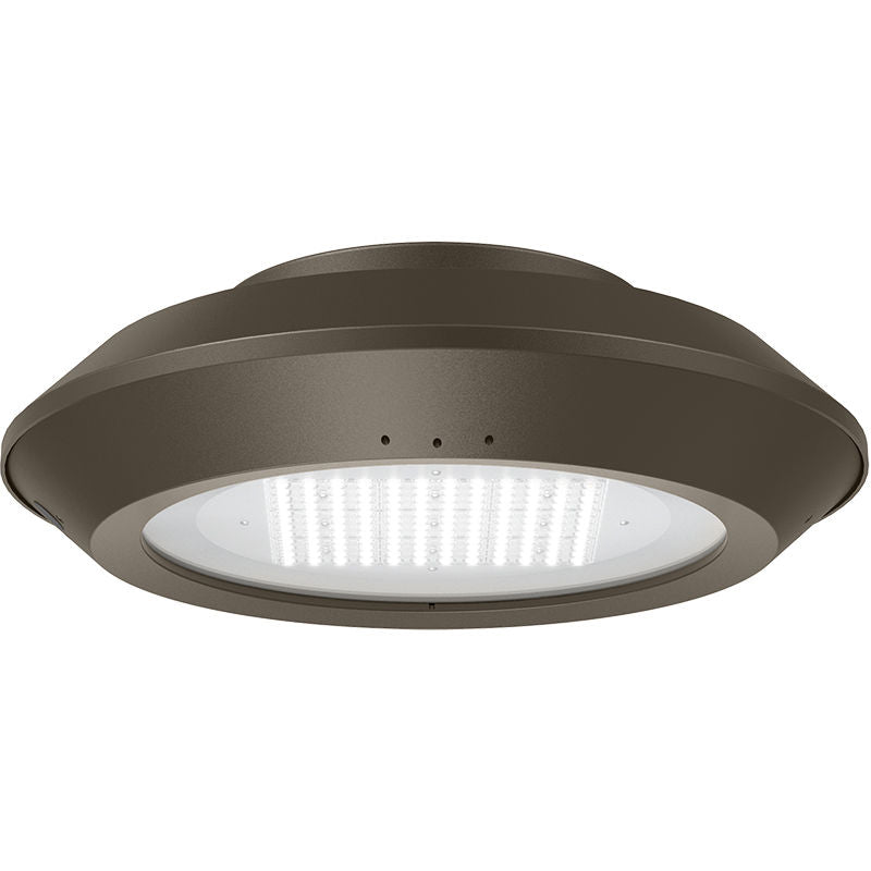 Westgate Spec Series Power & Cct- Adjustable Post Disk Light, Outdoor Lighting, 18W/30W/45W/60W, 150 Lumens/W, 30K/40K/50K, Bronze Finish, 0~10V Dimming