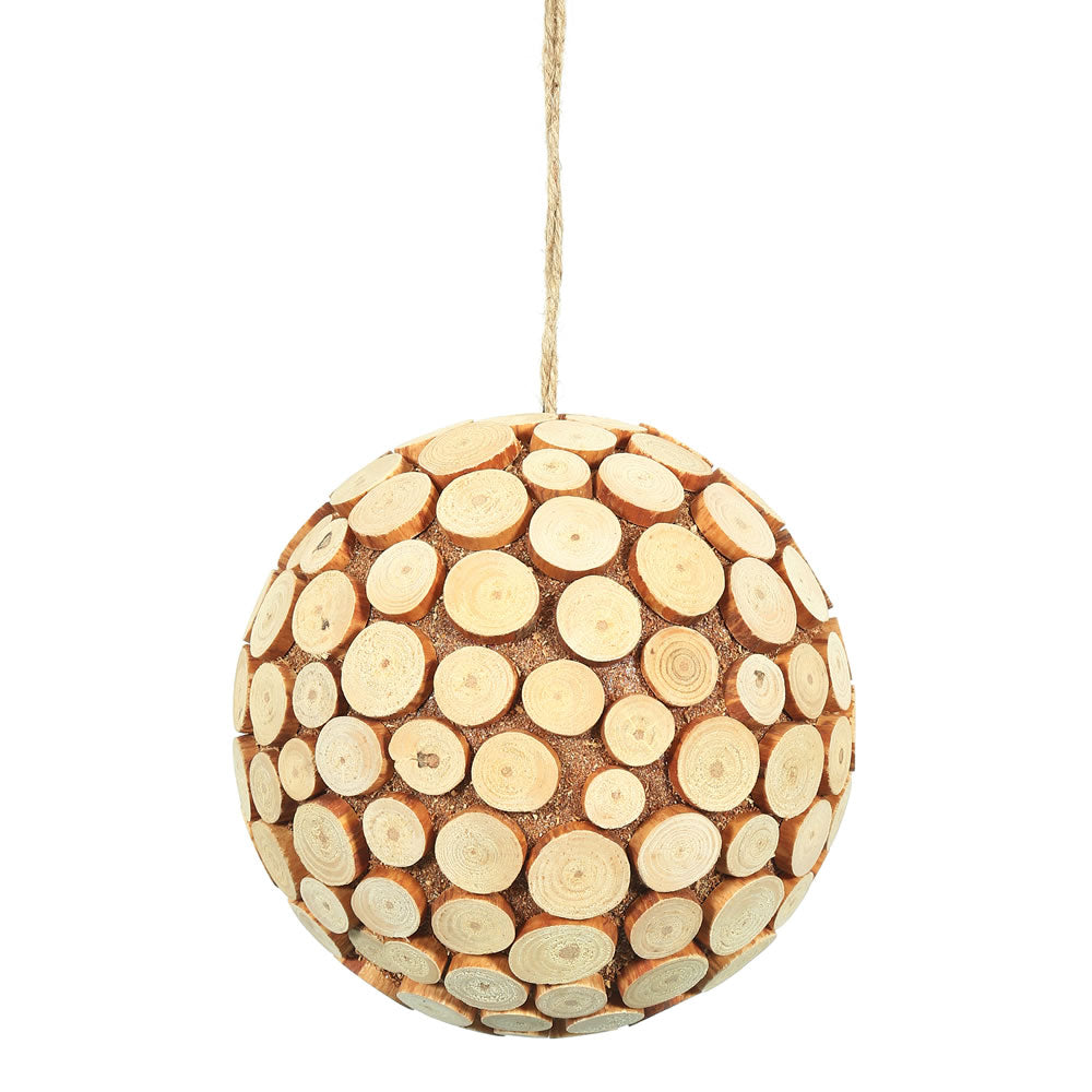 Vickerman 6" Pine Chip Ball Ornament