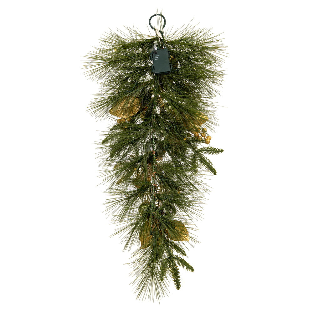 Vickerman 30" Artificial Christmas Teardrop Unlit