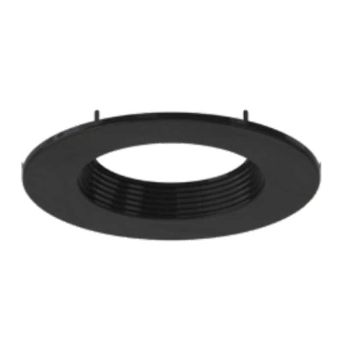 Westgate Rdl6-BF Series Color Trim, Baffle, Bk, Residential Lighting, Black Finish