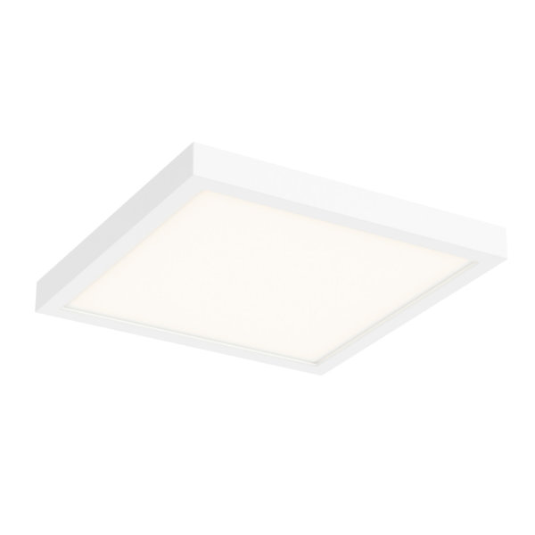 Dals Lighting LED Round And Square Flush Mount, Dimmable, Color Selectable